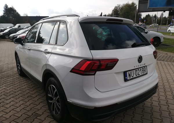 Volkswagen Tiguan cena 124900 przebieg: 55687, rok produkcji 2021 z Dobiegniew małe 529